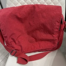 Kipling Madhouse rosa borsa messenger espandibile borsa a tracolla per laptop tracolla cinghia regolabile