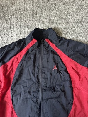 Jordan Jumpman Windbreaker Water Repellent Black/Red 3XL DX9367