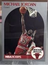 1990-91 NBA Hoops Michael Jordan #65 Chicago Bulls NBA Basketball