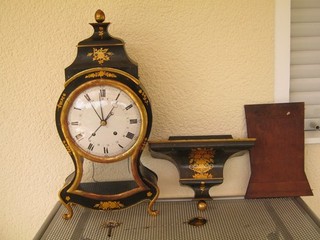 Antique Neuchâtel Pendule Circa 1800. Fantastic highly complicated work. 4 hands