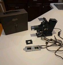 Vintage SVE Picturol BB1 Filmstrip Projector 35mm With Case