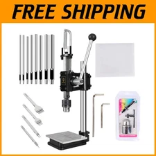 Handheld Leather Puncher with PP and Aluminum Plate