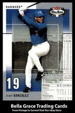 2003 Fleer Box Score Juan Gonzalez #86 Texas Rangers MLB Baseball 
