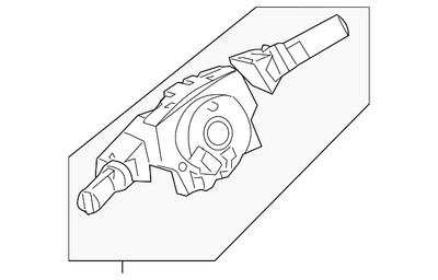 Genuine Nissan Combination Multi Function Switch w/ Clockspring 25560-9BM4C
