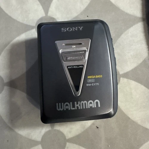 Sony Walkman WM-EX170 AM/FM Cassette Player *FOR PARTS OR REPAIR*