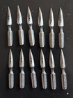 Bag of 12 feathers - vintage new GILBERT & BLANZY-POURE N° 135 - France - VF