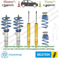 B14 Fahrwerk 25-40mm, 10-30mm Tieferlegung ua.: BMW 2er Active Tourer F45 13-21