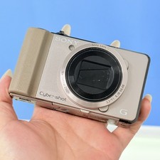 Sony Cyber-shot DSC-HX9V/HX9 16.2MP 16x Zoom Digital Camera Gold - 95 New