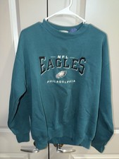 Vintage Philadelphia Eagles Crewneck Sweatshirt Sz L Embroidered LEE SPORT NFL