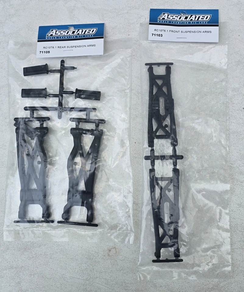 ASSOCIATED 71105 Querlenker Hinten,71103 Querlenker Vorne für RC10T6.1 - Bild 4 von 4