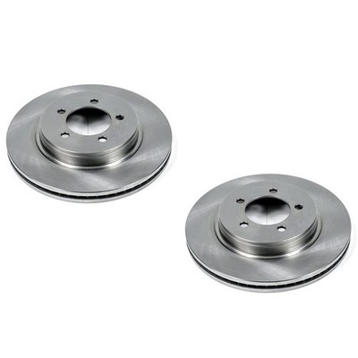 SET-P15AR8589-2 Powerstop Brake Discs 2-Wheel Set Front for Ford Explorer 02-05