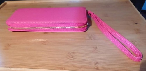 Pochette/Portafoglio rosa con cinturino - Foto 2 di 9