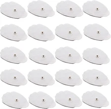 Tens Unit Pads Patches Replacement Reusable 20 (10 Sets) Stick-on Pads