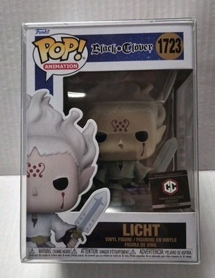 Funko Pop! #1723  Black Clover Chalice Exclusive Licht with POP Protector