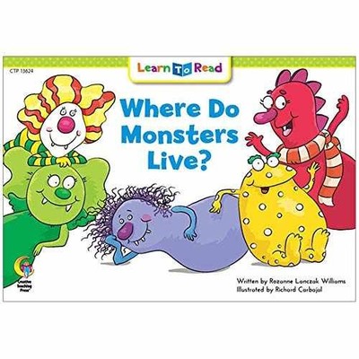 Where Do Monsters Live? - Pamphlet, by Williams Rozanne Lanczak - Very Good