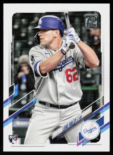 Luke Raley 2021 Topps Luke Raley #US7 Rookie