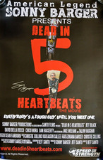 Sonny Barger Hell's Angels Hand Signed Official  Movie Poster  Rare 2013