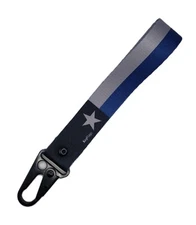The Lone Star, Texas, Wrist Lanyard, Key Chain, KeyFlags