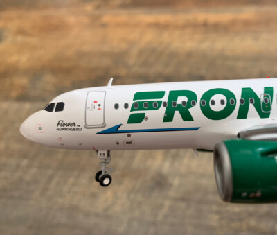 フロンティア A320neo プレーリードッグ柄 Gemini 200 Airbus A320neo Commercial Aircraft 