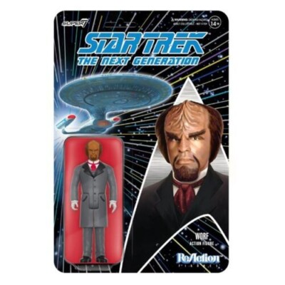 Star Trek: The Next Generation Reaction Figuren Wave 3 - Victorian Worf Super 7