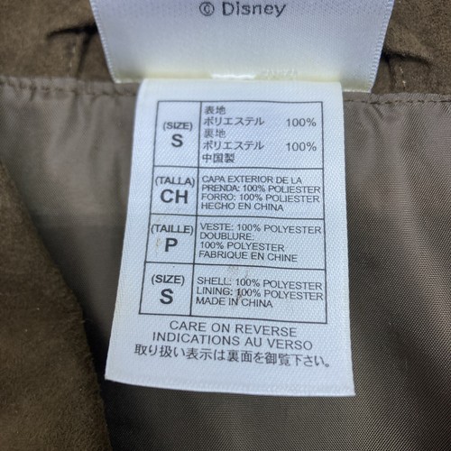 Mickey Mouse Disney Jacket Disneyland Resort 1955 Microsuede Embroidered Small - Picture 4 of 5