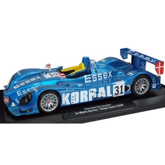 Norev 1/18 scale car Porsche RS Spyder Team ESSEX Le Mans 2008 #31