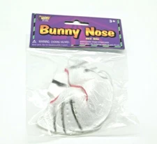 Forum Novelties - Easter Bunny Rabbit Nose Animal Mini Mask Costume White