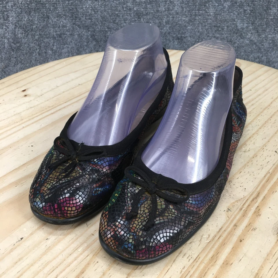 Aerosoles Shoes Womens 8.5 Homebet Ballet Flats Multicolor Slip On Mesh Bow - Image 3 of 4