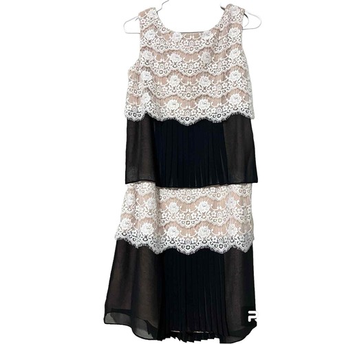 girls ivory lace dress Ivory Lace Girls' Dress–Embroidered Organza Special Occasion main image 0