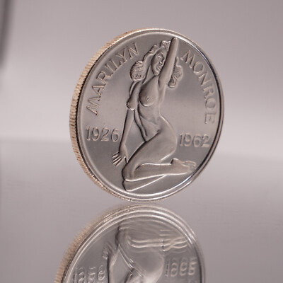 Marilyn Monroe Norma Jeane Mortenson 1926-1962 1oz 999 FINE Silver