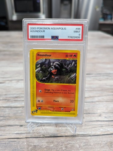 Houndour graded PSA 9 for sale on eBay