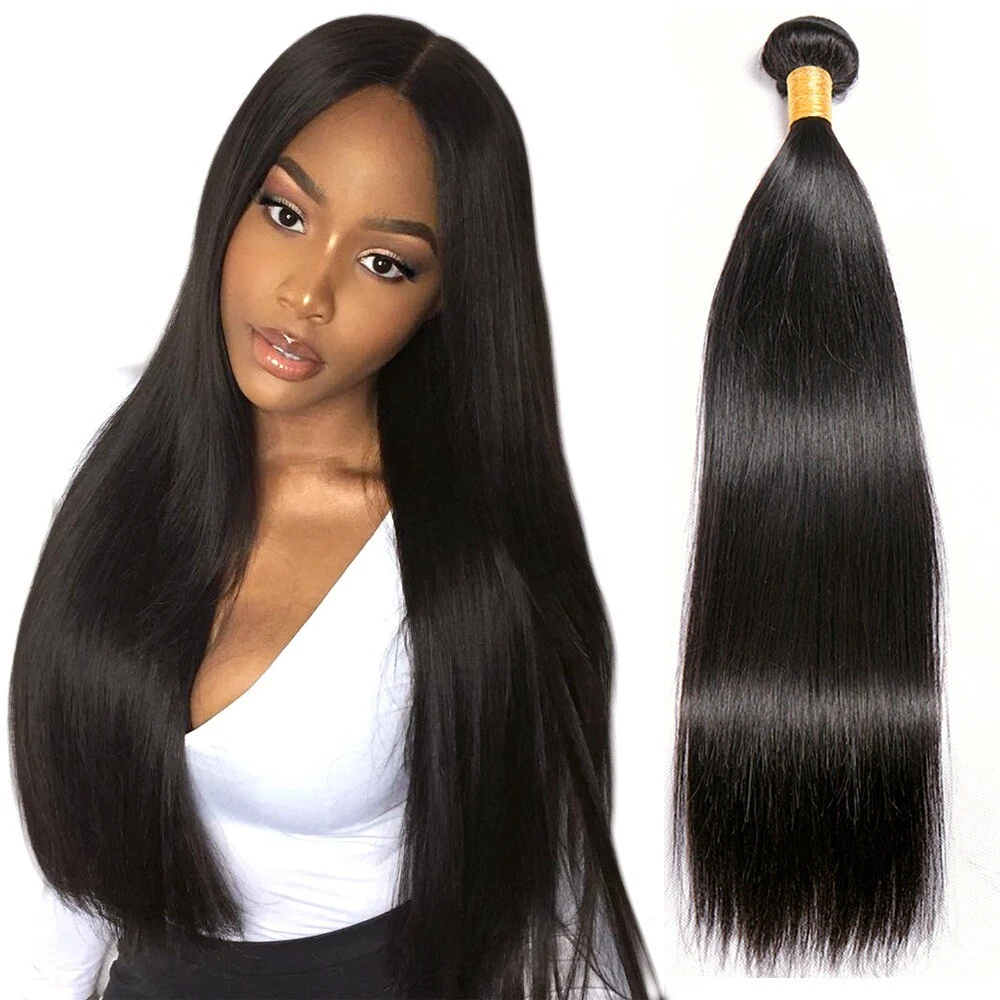 Hair Bundles Straight Bundles Remy Indian Hair Black Human Hair Bundles