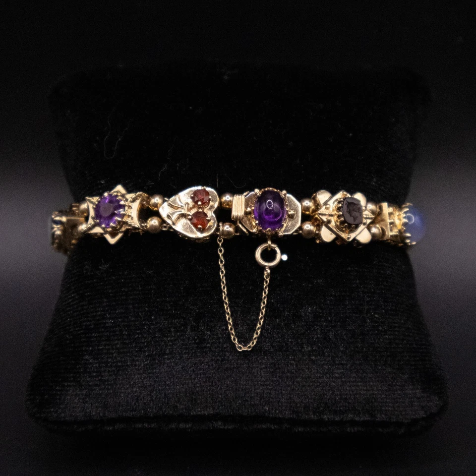 Reloj Omega de oro amarillo de 14 quilates con dije Foto 3 de 4