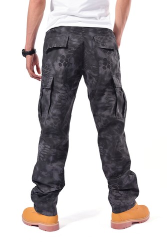 BACKBONE Mens Military Army Tactical BDU Pants Casual Camouflage Cargo Pants - Picture 123 of 136