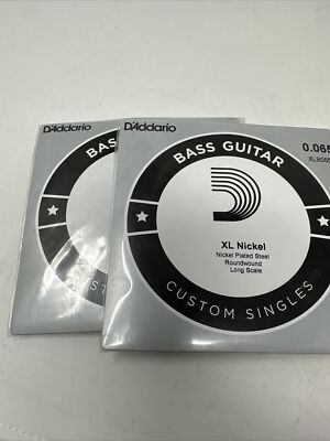D'Addario XL Nickel 0.065 XLB065, Lot of TWO