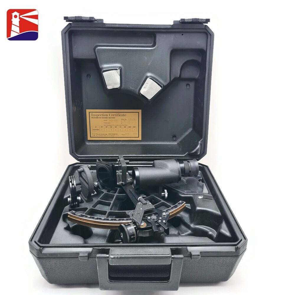 Tamaya Marine Sextant Type MS-633 with 7x35 Binocular and Carry