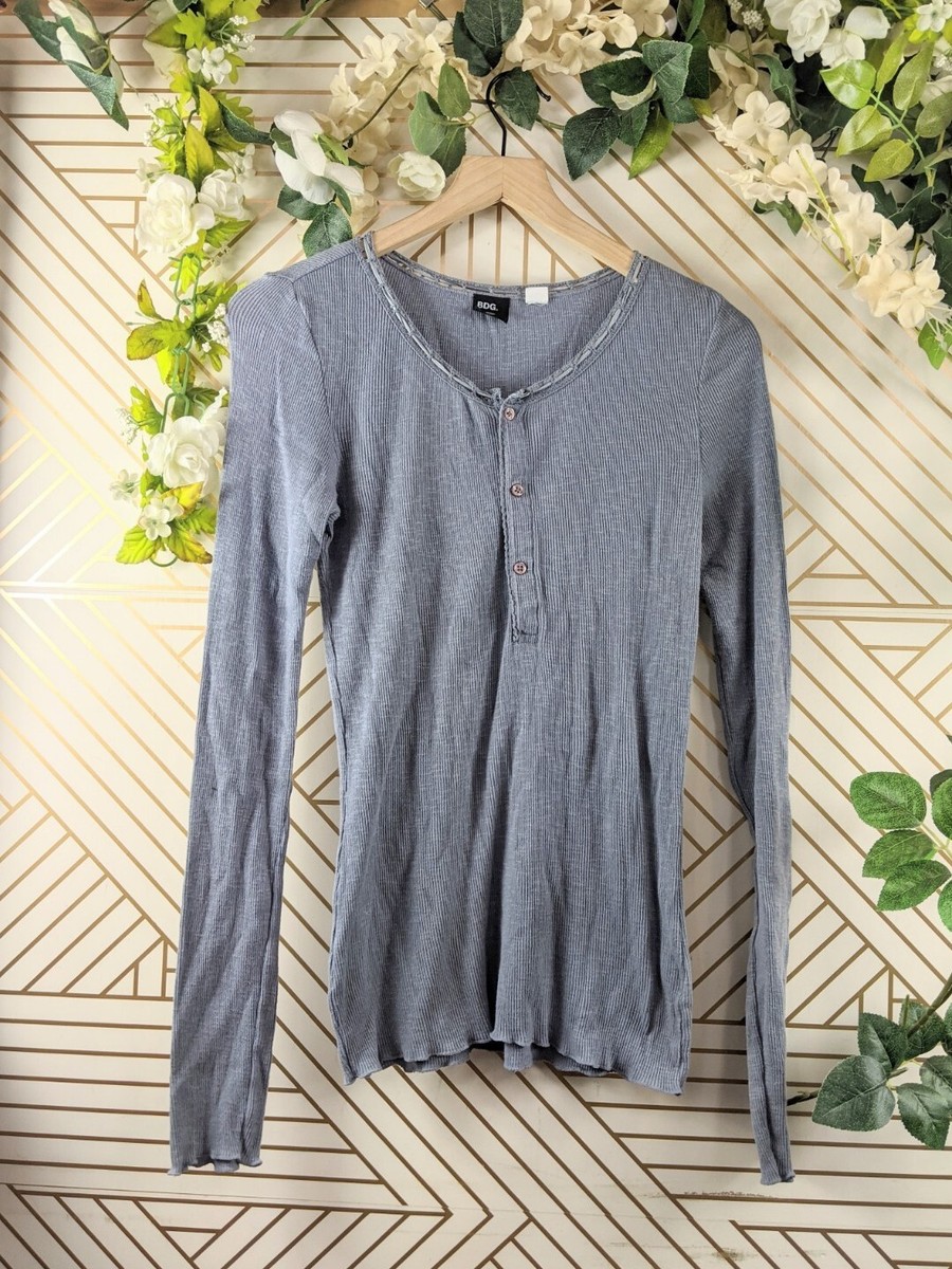 ladies thermal henley shirts