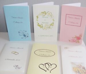 Libretti Messa Per Matrimonio E Nozze Consegna In 5 Giorni Personalizzabili Ebay