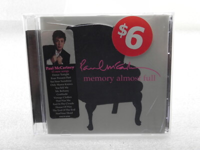 Paul McCartney,''Memory Almost Full'' (Sealed CD)