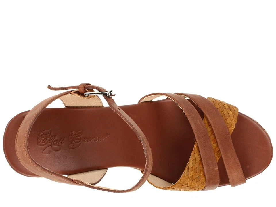 80% СКИДКА новый MATT BERNSON Mak с открытым носком сандалии виски/тмин $209 розничной - Изображение 2 из 4