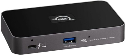 OWC Thunderbolt 4 Hub with 4 USB-C and 1 USB-A ports