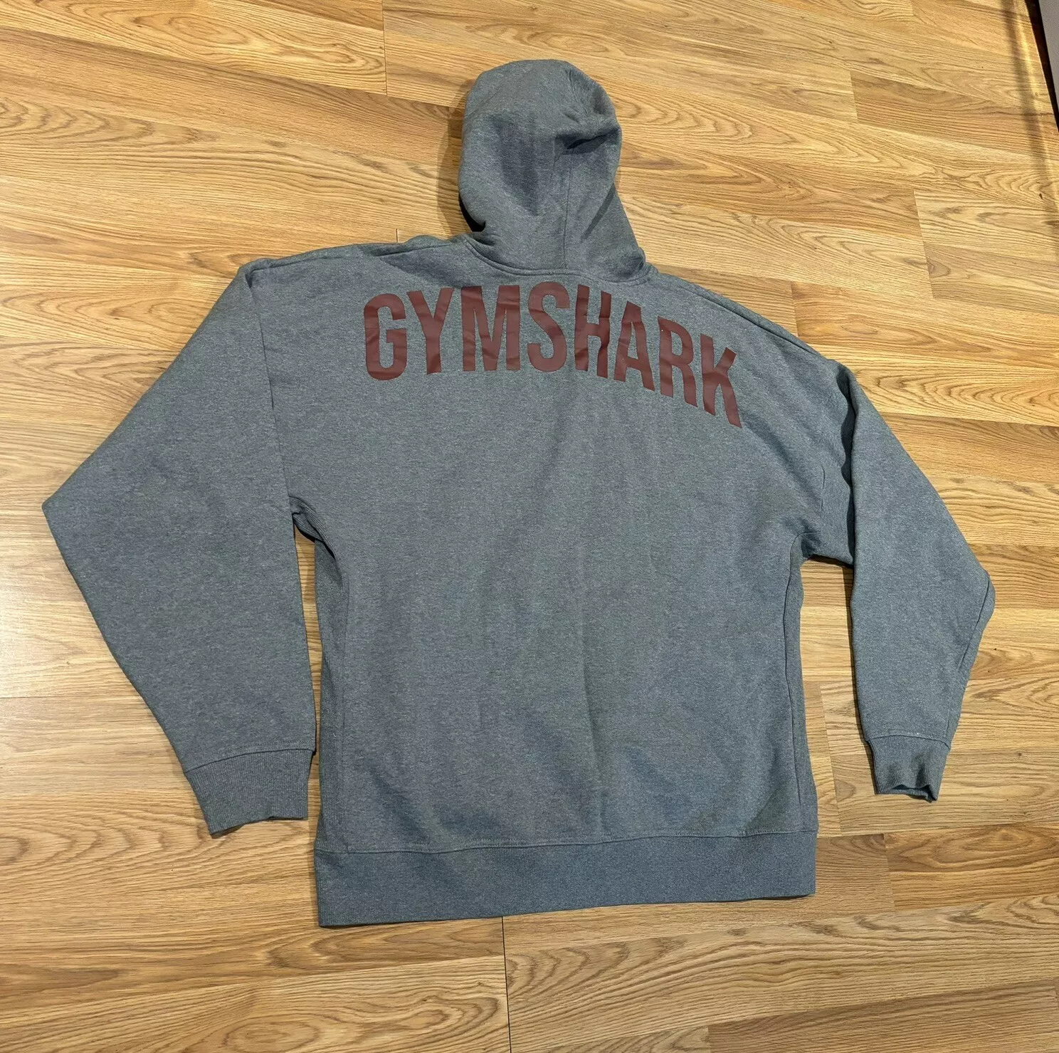 gymshark long sleeve power zip up hoodie