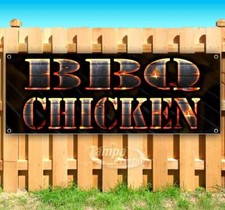 BBQ CHICKEN Advertising Vinyl Banner Flag Sign Many Sizes USA