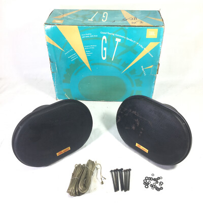 JBL Series GT 969 PRO 6''x9'' 3-Way 500 Watt Car Speakers Black NewOldStock