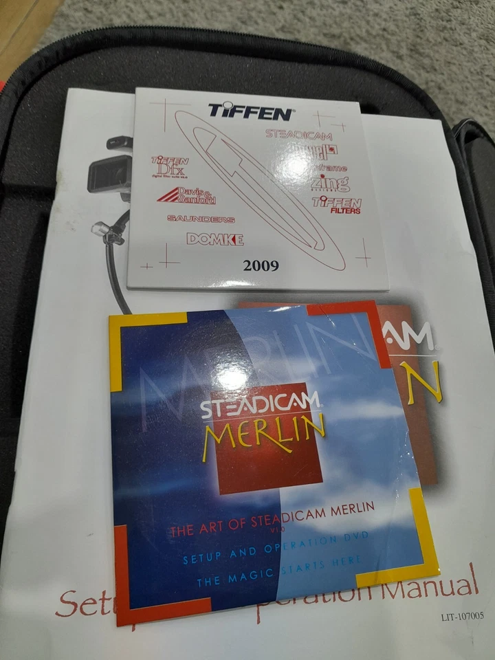 Steadicam Merlin DSLR stabiliser with case and spares - Image 2 of 4