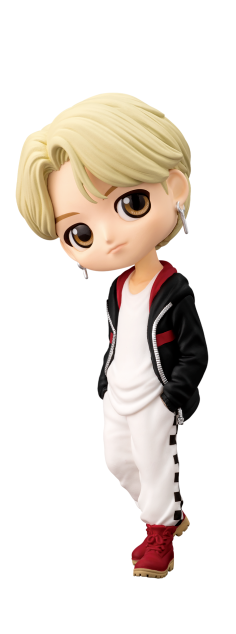 Q Posket TinyTan Mic Drop Jimin V Jung Kook Figure Set of 3