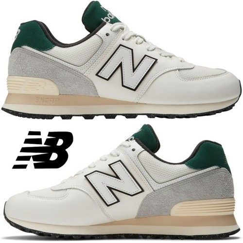 New Balance 574 Men's Sneakers Casual Shoes Running Premium Comfort Sport Green