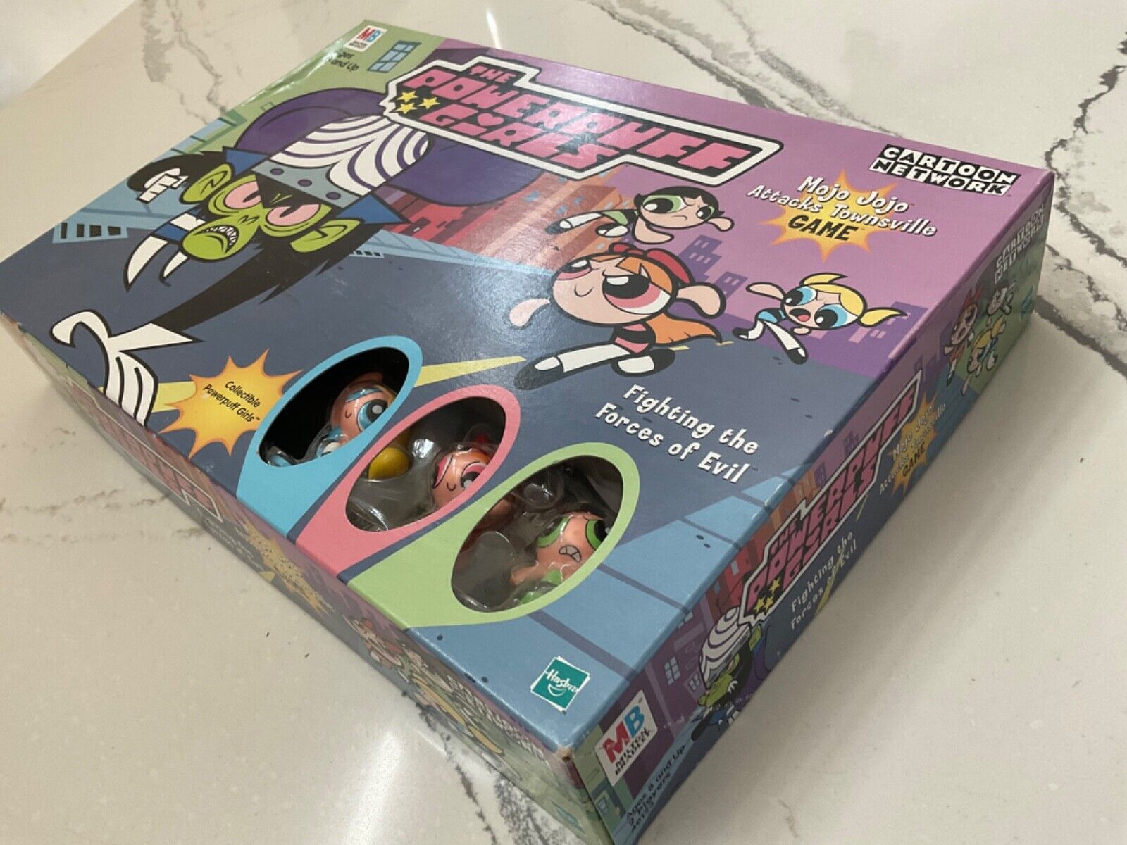 Used Powerpuff Girls: Mojo Jojo Attacks Townsville Board Game Complete MB  2000