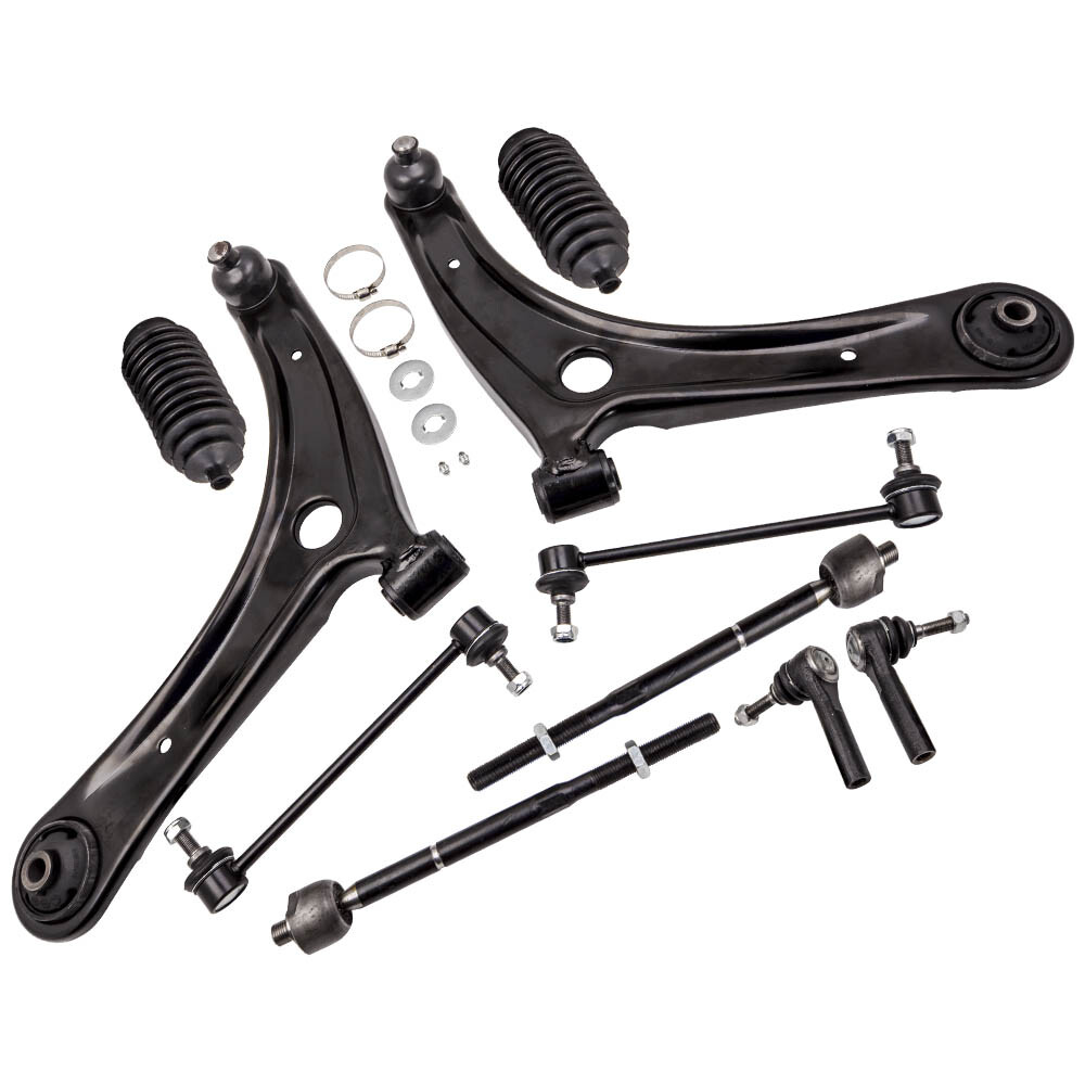 Upgrade your 07-17 Jeep Compass or Dodge Caliber with a heavy-duty 10x suspension front lower control arm kit  