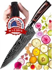 Cuchillo De Cocina Afilado Profesional Japoneses Chef Carnicero Filetero Filoso